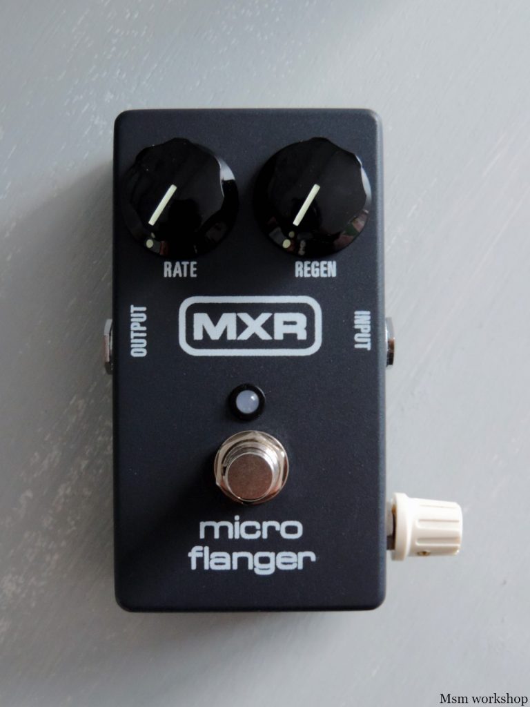MXR Micro Flanger Volume mod